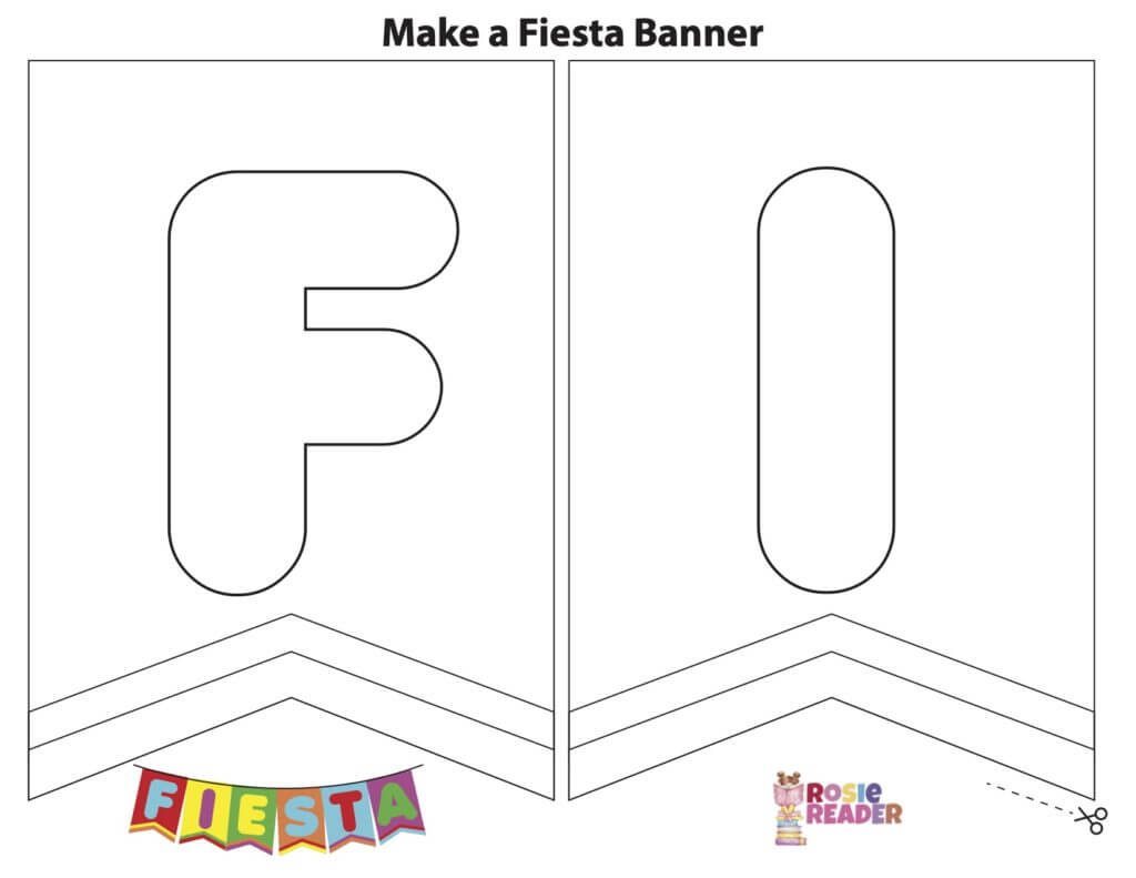 Printable Banner Template - Reading adventures for kids ages 3 to 5