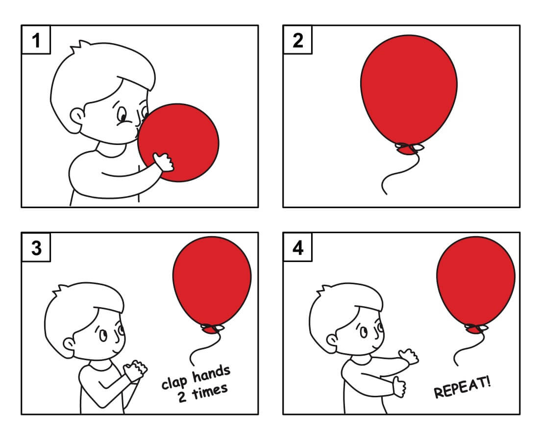 kids balloon game