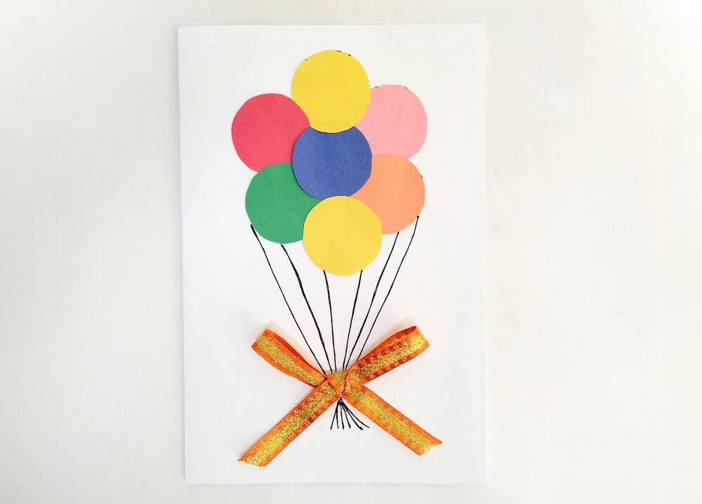 make a balloon card