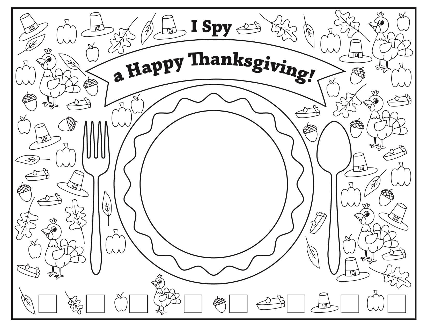 Placemat For Kids 
