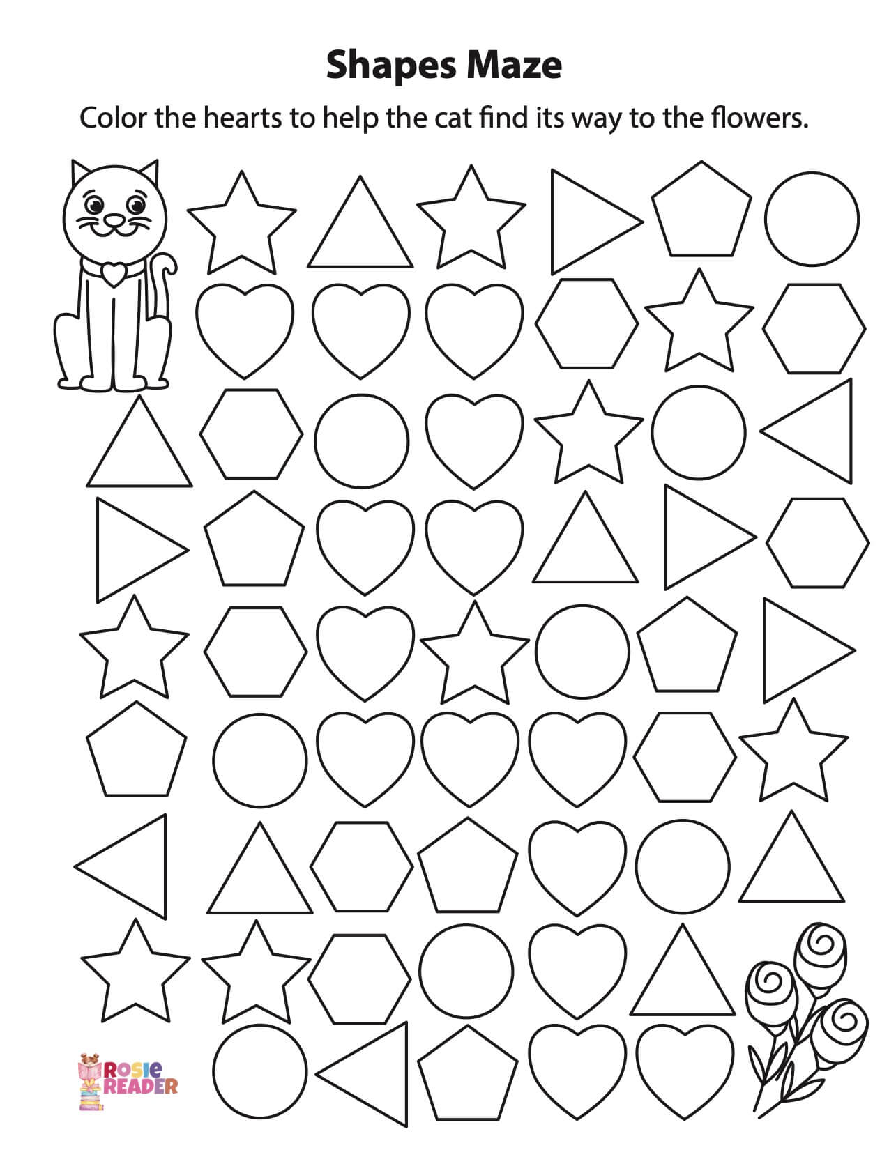 Valentines Printables for Kids - Reading adventures for kids ages 3 to 5