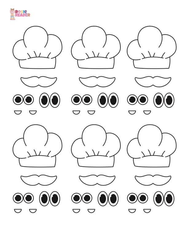chef spoon craft template